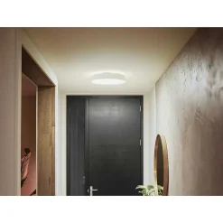 Plafonnier Philips Hue Enrave Led Blanc, 1 Lumiere, Telecommandes