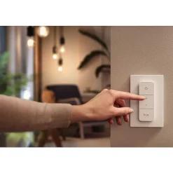 Plafonnier Philips Hue Enrave Led Blanc, 1 Lumiere, Telecommandes