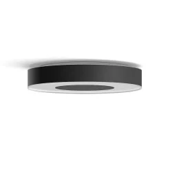 Plafonnier Philips Hue Infuse Led Noir, 1 Lumiere, Changeur De Couleurs