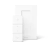 Plafonnier Philips Hue Pillar Led Blanc, 1 Lumiere, Telecommandes