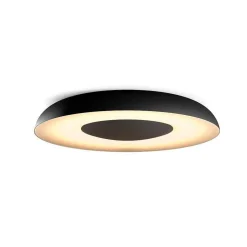 Plafonnier Philips Hue Still Led Noir, 1 Lumiere, Telecommandes