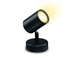Plafonnier Philips Wiz Imageo Led Noir, 1 Lumiere
