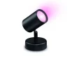 Plafonnier Philips Wiz Imageo Led Noir, 1 Lumiere, Changeur De Couleurs