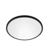 Plafonnier Philips Wiz Superslim Led Noir, Blanc, 1 Lumiere