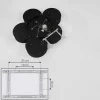 Plafonnier Purus Led Noir, 1 Lumiere