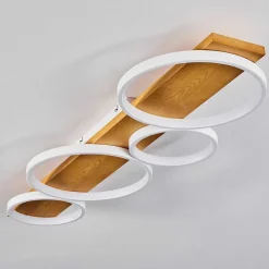 Plafonnier Rodekro Led Ecru, Blanc, 1 Lumiere