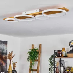 Plafonnier Rodekro Led Ecru, Blanc, 1 Lumiere