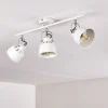 Plafonnier Safari Blanc, 3 Lumieres