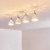 Plafonnier Safari Blanc, 4 Lumieres