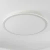 Plafonnier Sani Led Blanc, 1 Lumiere, Telecommandes, Changeur De Couleurs