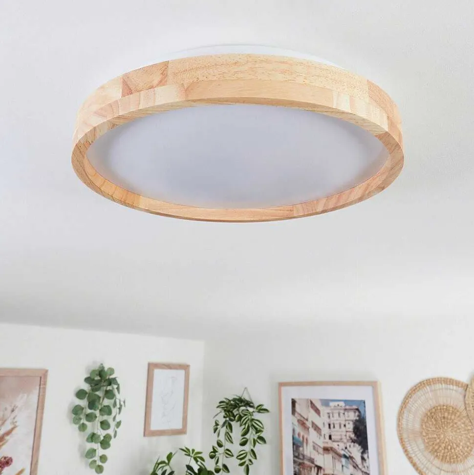 Plafonnier Sofo Led Blanc, 1 Lumiere