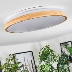 Plafonnier Sofo Led Blanc, 1 Lumiere, Telecommandes