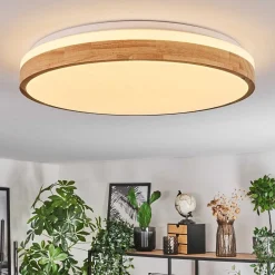 Plafonnier Sofo Led Blanc, 1 Lumiere, Telecommandes