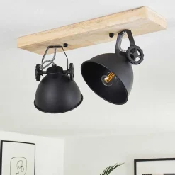 Plafonnier Svanfolk Bois Clair, 2 Lumieres
