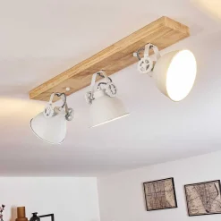 Plafonnier Svanfolk Brun, Blanc, 3 Lumieres
