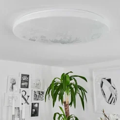 Plafonnier Sweet Led Blanc, 1 Lumiere, Telecommandes