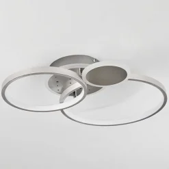 Plafonnier Tagsdorff Led Chrome, Nickel Mat, 1 Lumiere