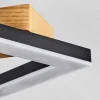 Plafonnier Tavon Led Ecru, Noir, 1 Lumiere