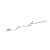 Plafonnier Trio Leuchten Wiz Melby Led Nickel Mat, 1 Lumiere, Telecommandes, Changeur De Couleurs