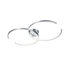 Plafonnier Trio Leuchten Wiz Citizen Led Nickel Mat, 2 Lumieres, Telecommandes, Changeur De Couleurs