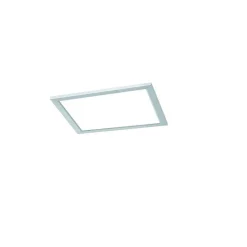 Plafonnier Trio Wiz Griffin Led Nickel Mat, 1 Lumiere, Telecommandes, Changeur De Couleurs
