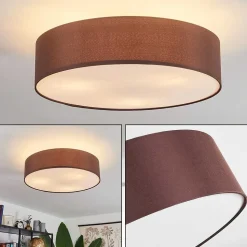 Plafonnier Tveid Nickel Mat, 3 Lumieres