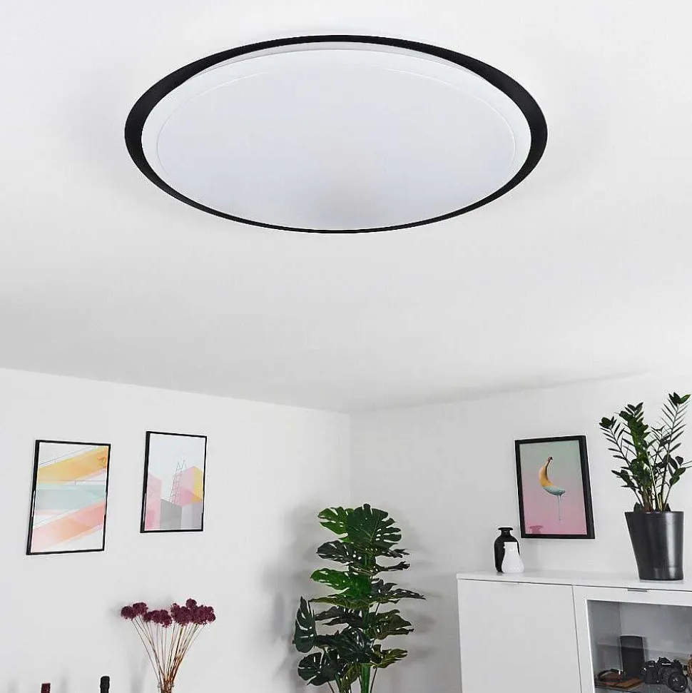 Plafonnier Vejle Led Blanc, 2 Lumieres, Changeur De Couleurs