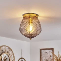 Plafonnier Vera Laiton, 1 Lumiere