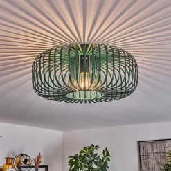 Plafonnier Wemude Vert, 1 Lumiere