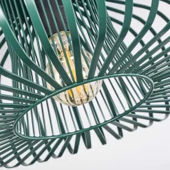 Plafonnier Wemude Vert, 1 Lumiere
