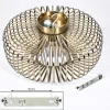 Plafonnier Wemude Vieux Laiton, 1 Lumiere