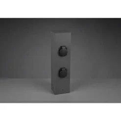 Prise Trio Garden Socket Anthracite