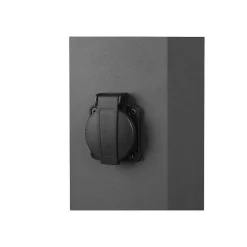 Prise Trio Garden Socket Anthracite