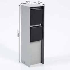Prises Électriques D\\'Exterieur Reigolil Gris, Noir