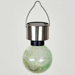 Set De Lampes Solaires Falco Led Argente, 1 Lumiere