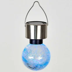 Set De Lampes Solaires Falco Led Argente, 1 Lumiere