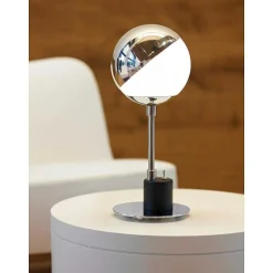 Sf 28 Tecnolumen Lampe A Poser Chrome, Noir, 1 Lumiere