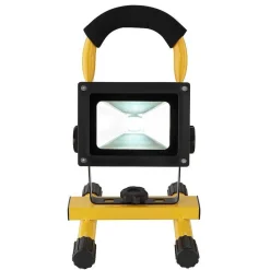 Spot De Jardin Globo Led Jaune, Noir, 1 Lumiere