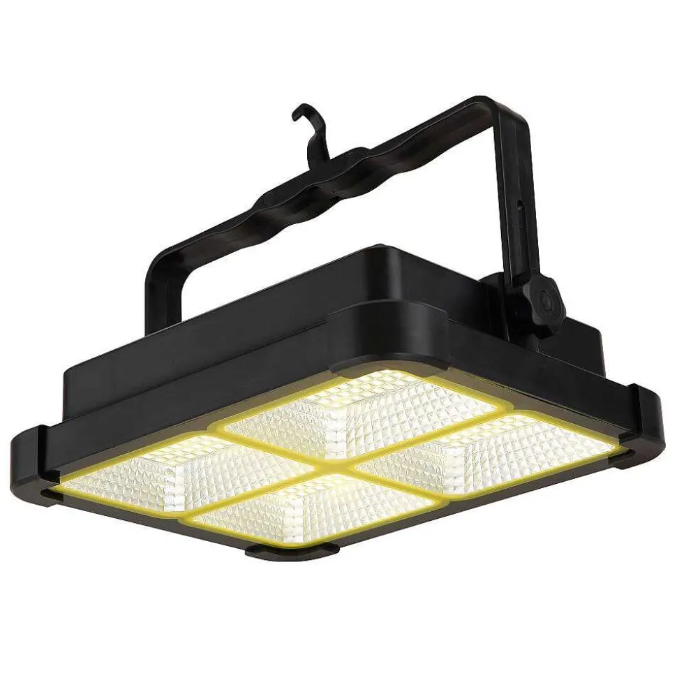 Spot De Jardin Globo Solar Led Noir, 1 Lumiere