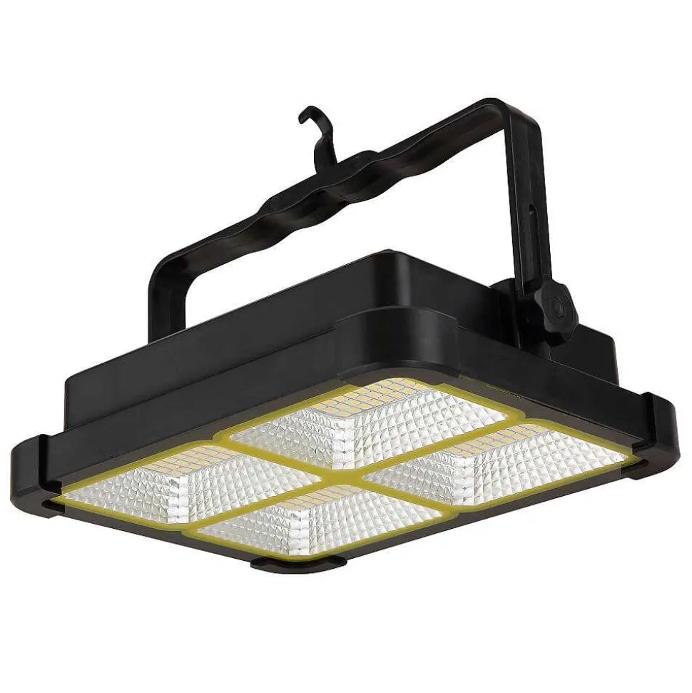 Spot De Jardin Globo Solar Led Noir, 1 Lumiere