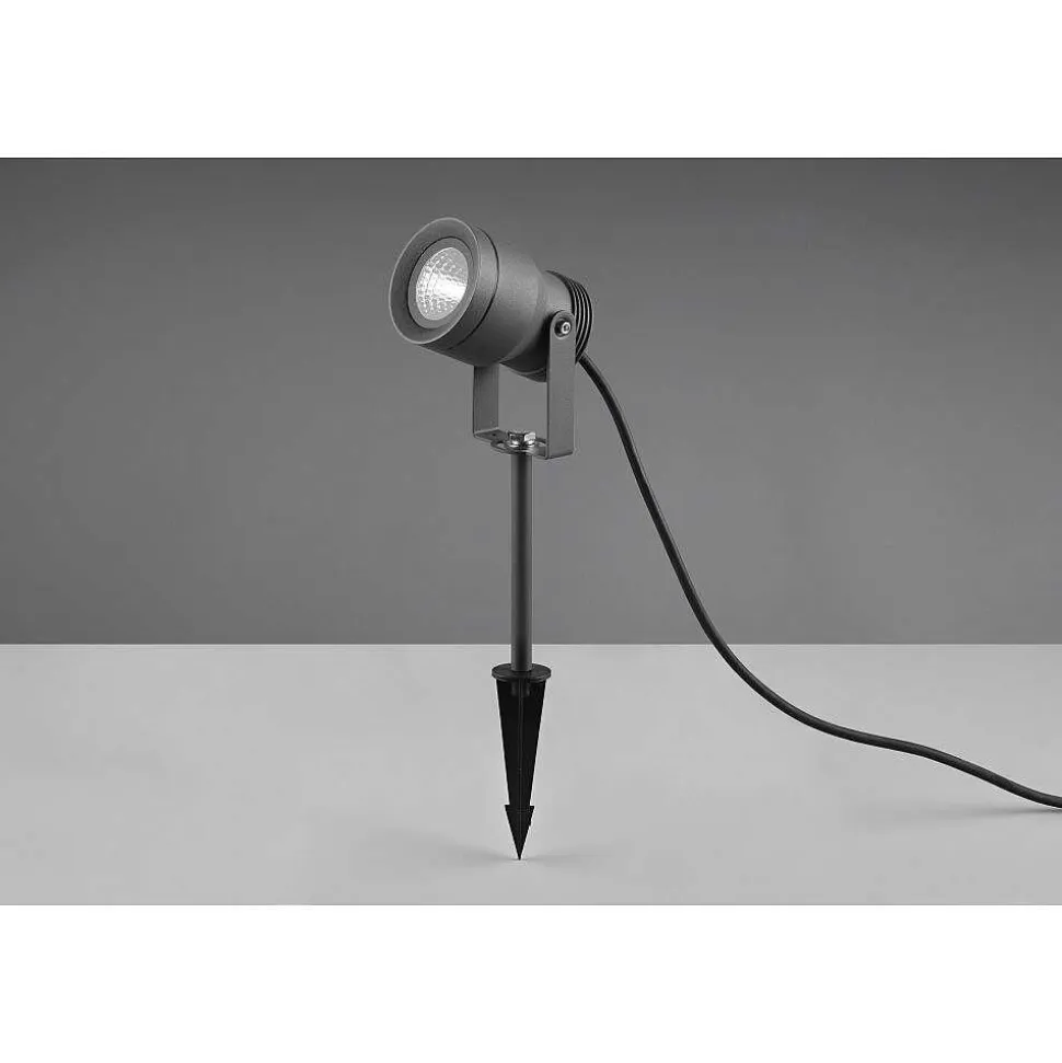 Spot De Jardin Trio Mareb Led Anthracite, 1 Lumiere