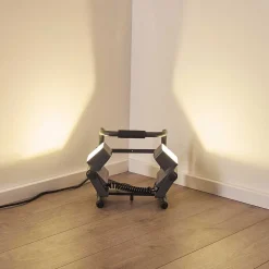 Spot D'Exterieur Dyndved Led Gris, 2 Lumieres