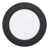 Spot Encastrable Eglo Fueva Led Noir, 1 Lumiere