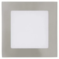 Spot Encastrable Eglo Fueva 1 Led Nickel Mat, 1 Lumiere