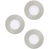 Spot Encastrable Eglo Fueva Led Nickel Mat, 3 Lumieres