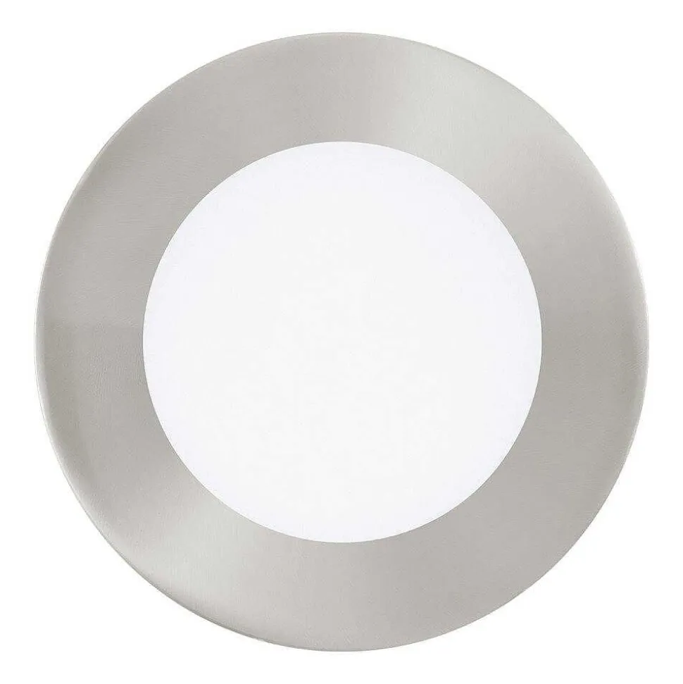 Spot Encastrable Eglo Fueva 1 Led Nickel Mat, 1 Lumiere