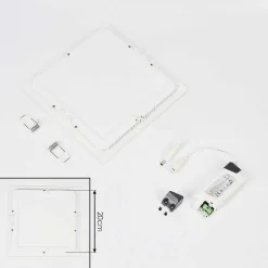 Spot Encastrable Finsrud Led Blanc, 1 Lumiere