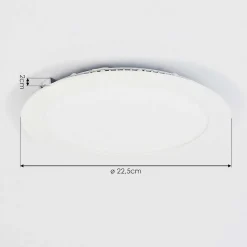 Spot Encastrable Finsrud Led Blanc, 1 Lumiere