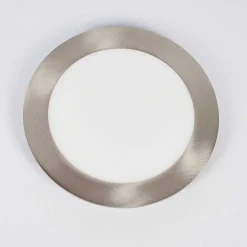 Spot Encastrable Finsrud Led Nickel Mat, 1 Lumiere