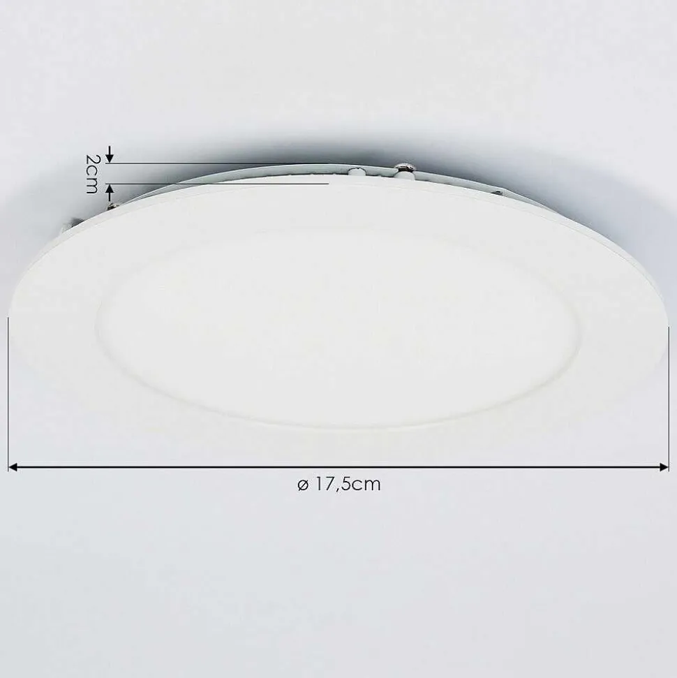 Spot Encastrable Finsrud Led Blanc, 1 Lumiere